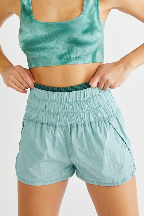 Free People Pants - Free People Short Way Home Athleisure Pull On Workout Gym Shorts Small Beachy